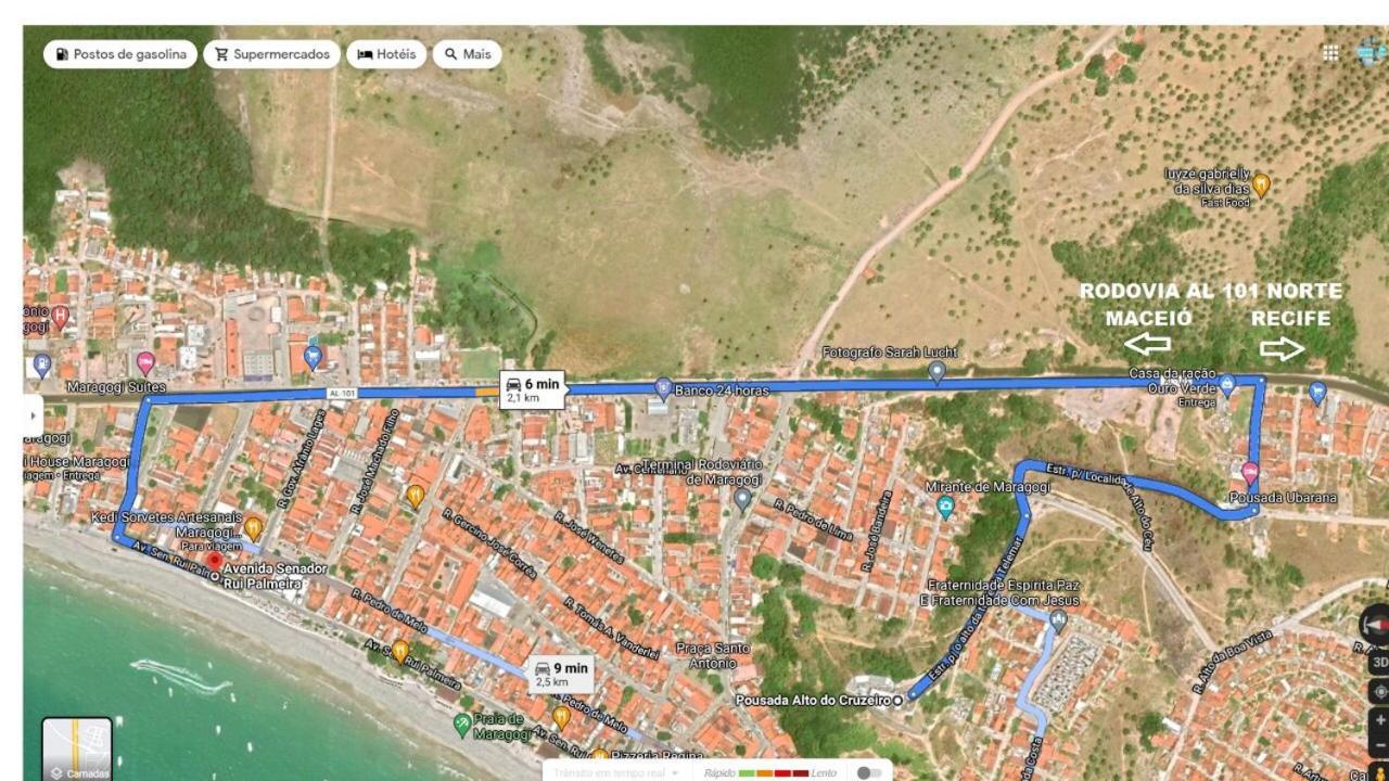Pousada Alto Do Cruzeiro Maragogi Luaran gambar